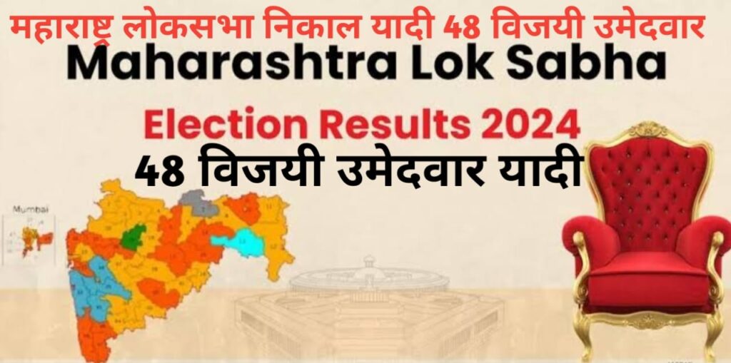 Maharashtra Loksabha Results 2024